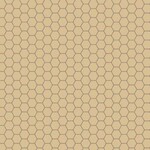Winckelmans Hexagon 5 cm, vlak, cognac (COG), 5 mm dik, afname per doos van 0,83 m²