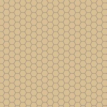 Winckelmans Hexagon 5 cm, vlak, cognac (COG), 5 mm dik a 0,83 m²
