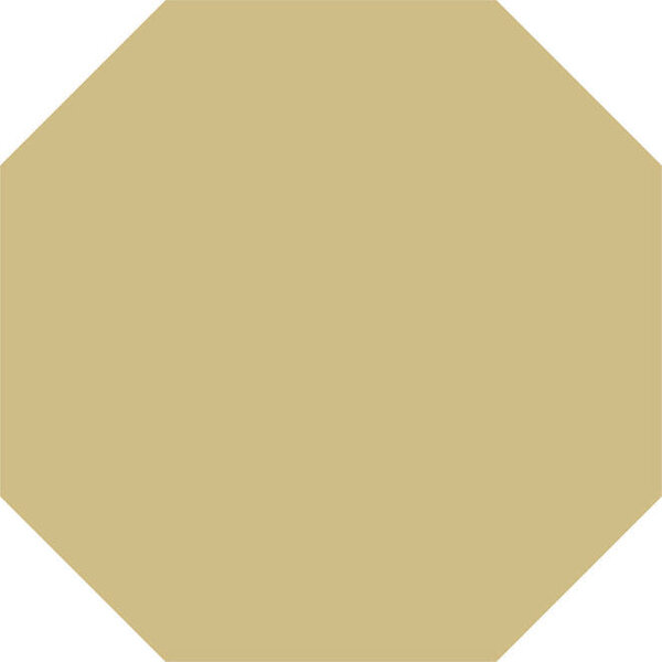 Winckelmans Octagon 10x10 cm, vlak, cognac (COG), 9 mm dik, afname per doos van 0,5 m²