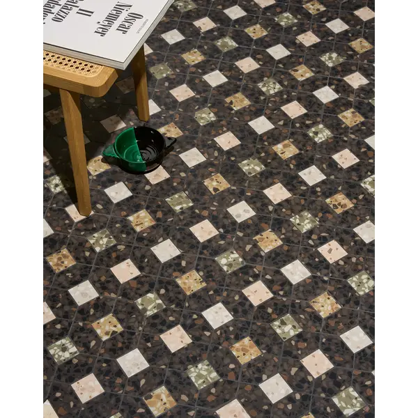 41ZERO42 Chicco Mosaic Quadra Dark 33,7x33,7 a 11 stuks