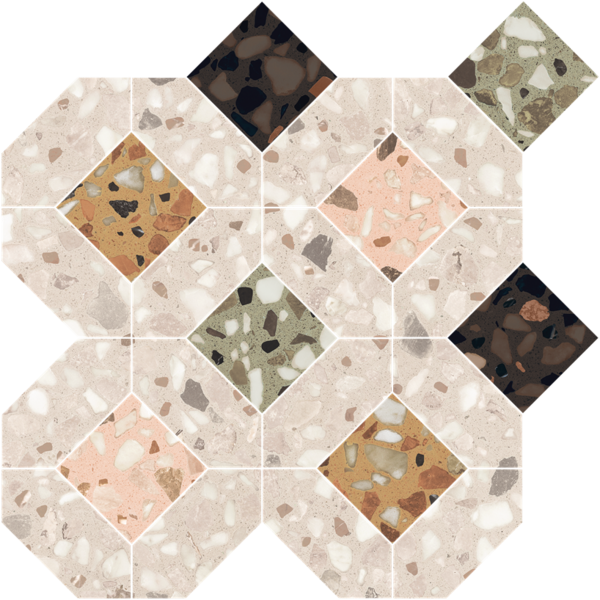 41ZERO42 Chicco Mosaic Quadra Light 33,7x33,7 a 11 stuks