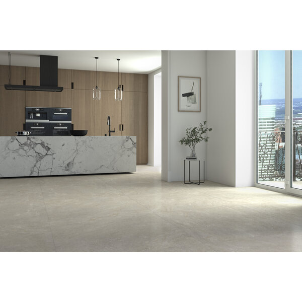 Tau Caribbean Light Beige 120x120 mat, afname per doos van 1,44 m²