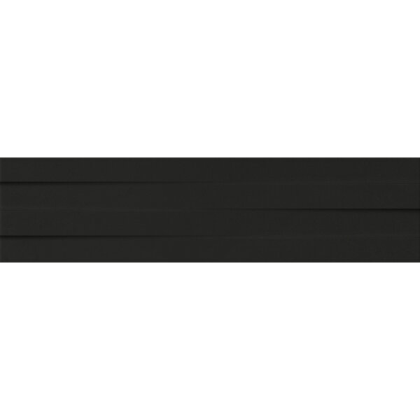 Tau Capri Black 7,5x30, afname per doos van 0,59 m²