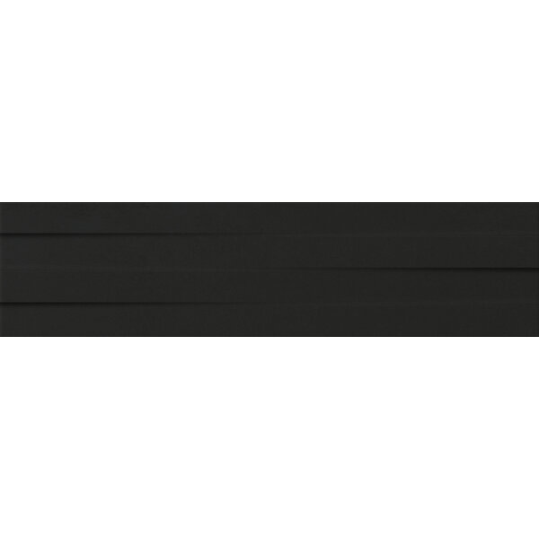 Tau Capri Black 7,5x30, afname per doos van 0,59 m²