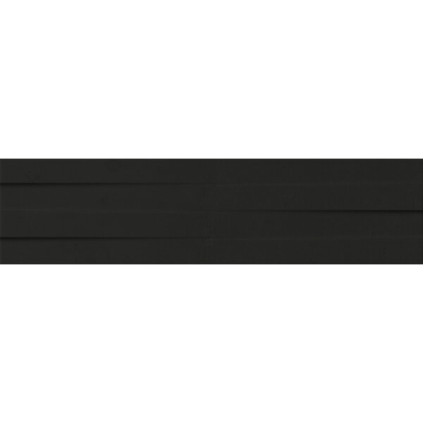 Tau Capri Black 7,5x30, afname per doos van 0,59 m²