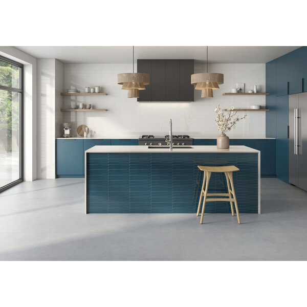 Capri Deepblue 7,5x30, afname per doos van 0,59 m²