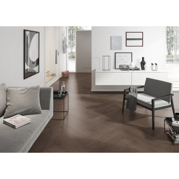 Belakos Plak PVC Monastro 90 visgraat XL 15,3x76,5 cm, afname per doos van 2,11 m²
