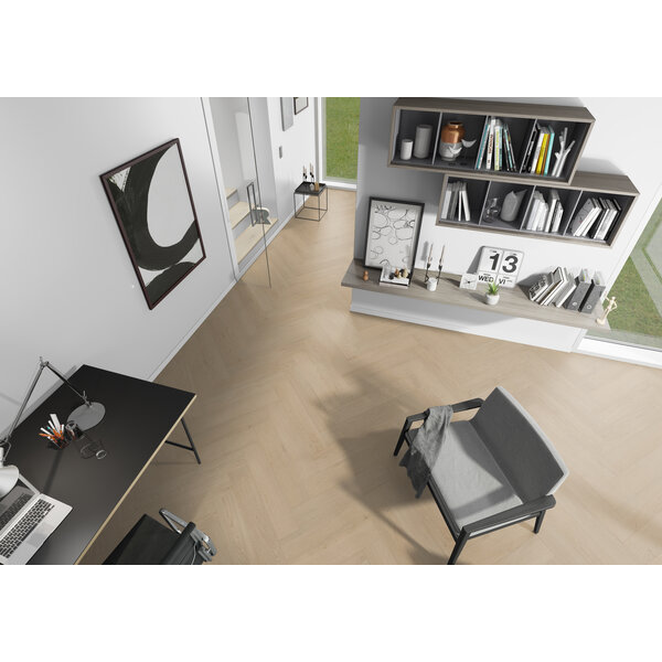 Belakos Klik PVC Monastro 92 visgraat XL 15x75 cm, afname per doos van 1,35 m²