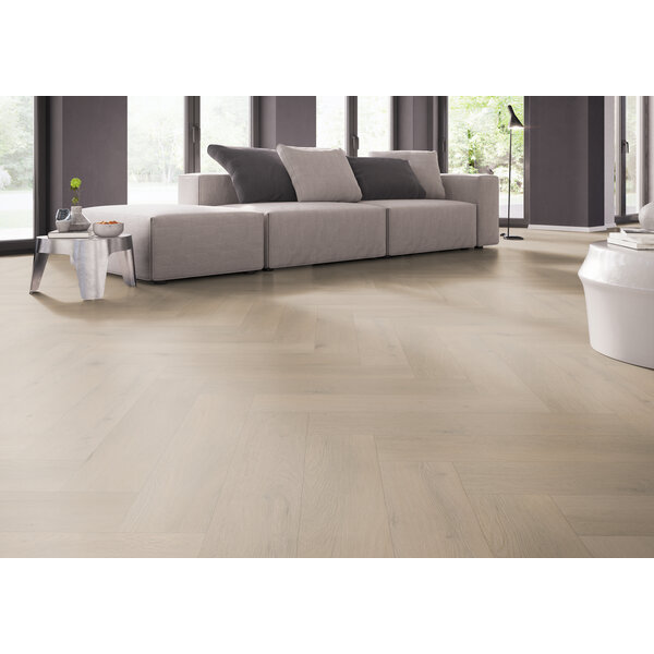 Belakos Klik PVC Attico 83 visgraat XL 15x75 cm, afname per doos van 1,35 m²