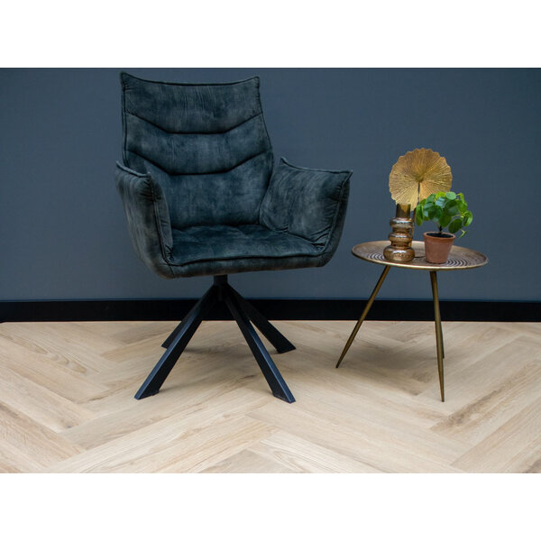 Ekofloors Visgraat Plak PVC - Donau 15,8x76 cm, afname per doos van 2,88 m²