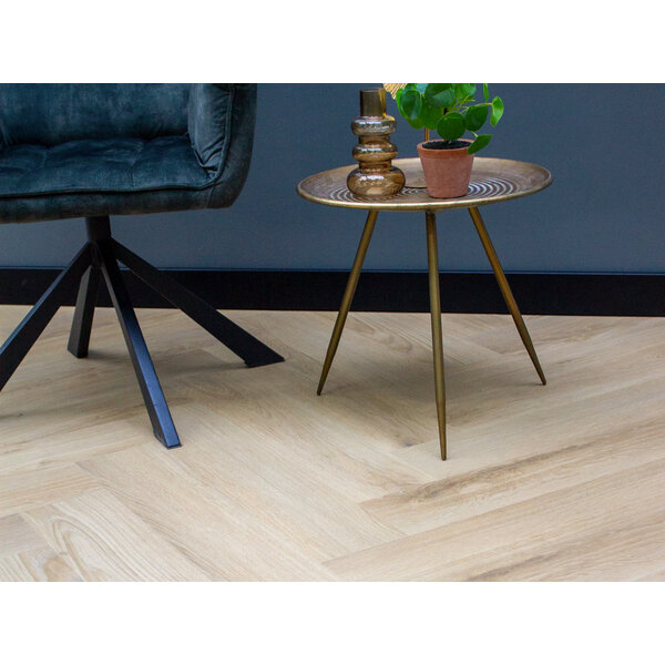 Ekofloors Visgraat Plak PVC - Donau 15,8x76 cm, afname per doos van 2,88 m²