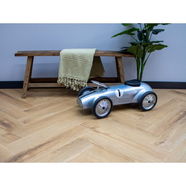 Ekofloors Visgraat Klik PVC - IJssel 15x75 cm, afname per doos van 1,8 m²