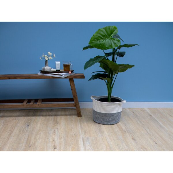 Ekofloors Plak PVC Solid - Corfu 23,8x122,9 cm, afname per doos van 4,1 m²