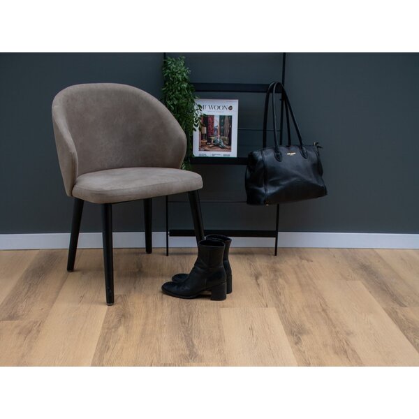 Ekofloors Plak PVC Solid - Madeira 23,8x122,9 cm, afname per doos van 4,1 m²