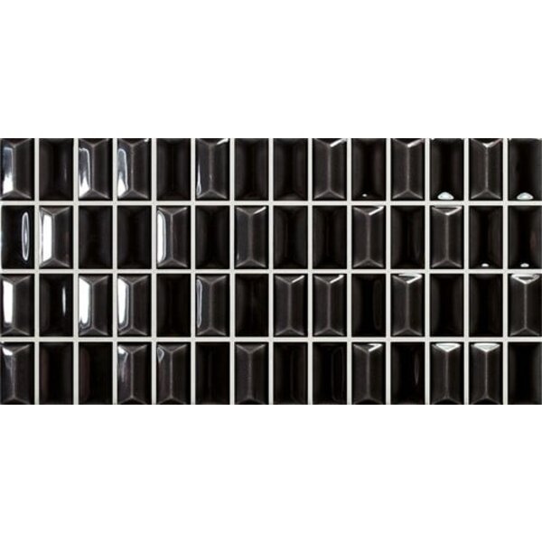 3D Bars Diamond Onix Gloss 12,5x25, afname per doos van 0,406 m²