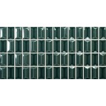 3D Bars Diamond Emerald Gloss 12,5x25, afname per doos van 0,406 m²