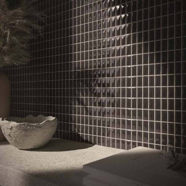 3D Bars Bevel Onix Gloss 12,5x25, afname per doos van 0,406 m²