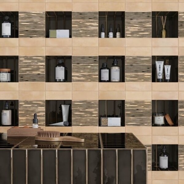 Casablanca Kohl 5x15, afname per doos van 0,533 m²