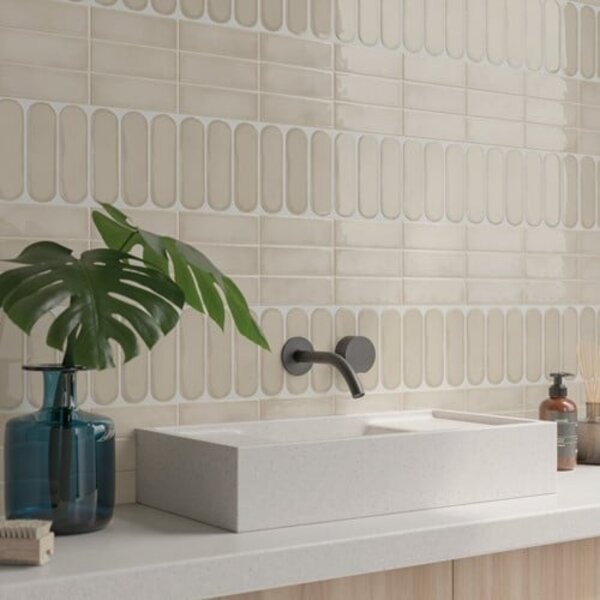 Casablanca Oval Ash 5x15, afname per doos van 0,533 m²