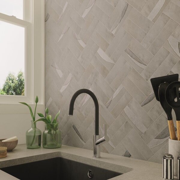 Pottery Grey 5x15, afname per doos van 0,469 m²