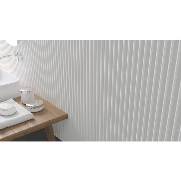 Liso XL Ice White Matt 7,5x30, afname per doos van 0,511 m²