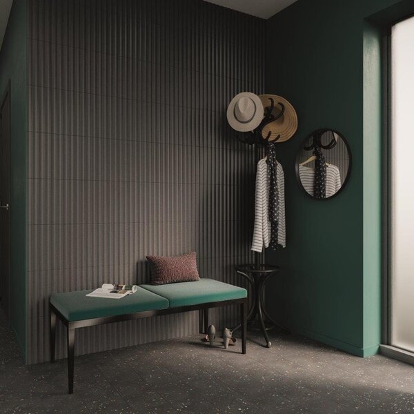 Transition Graphite Stone Matt 7,5x30, afname per doos van 0,4 m²