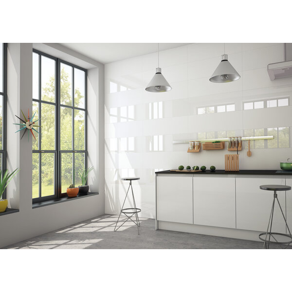 Bianchi 30x90 wit gerectificeerd, afname per doos 1,35 m²