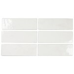 Bejmat White Gloss 15x5, afname per doos van 0,469 m²