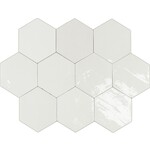 Zellige Hexa White 10,8x12,4, afname per doos van 0,382 m²