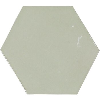 Zellige Hexa Mint 10,8x12,4 a 0,382 m²