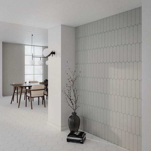 Grace Grey Gloss 7,5x30, afname per doos van 0,444 m²