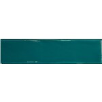 Grace Teal Gloss 7,5x30, afname per doos van 0,444 m²