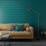 Grace Teal Matt 7,5x30, afname per doos van 0,488 m²