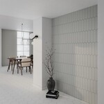 Grace Oval Grey Gloss 7,5x30, afname per doos van 0,444 m²