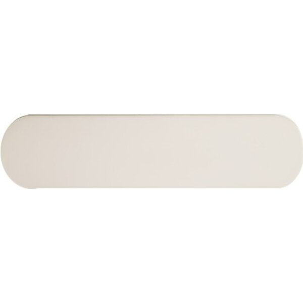 Grace Oval White Matt 7,5x30, afname per doos van 0,488 m²