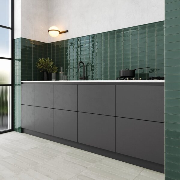 Fayenza Square Royal Green 12,5x12,5, afname per doos van 0,494 m²