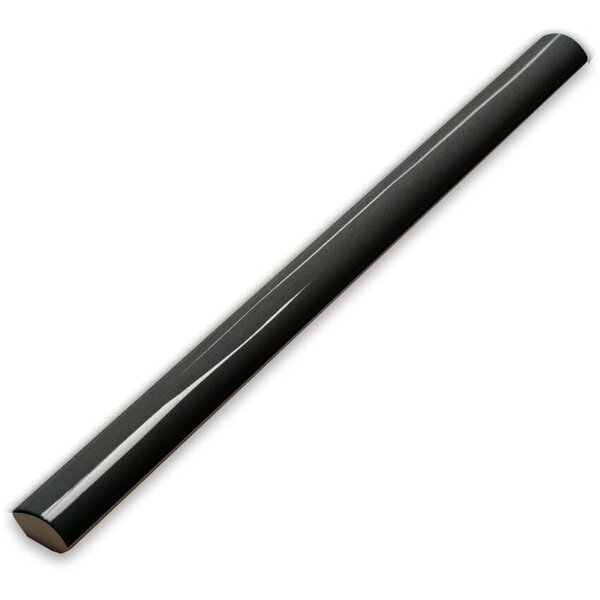 Fayenza Rounded Edge Ebony 1,1x12,5, afname per 10 stuks