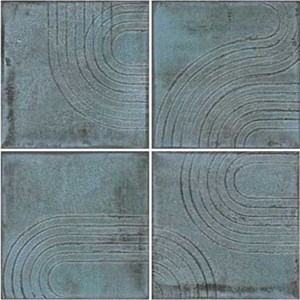 Enso Wabi Blue 12,5x12,5, afname per doos van 0,556 m²