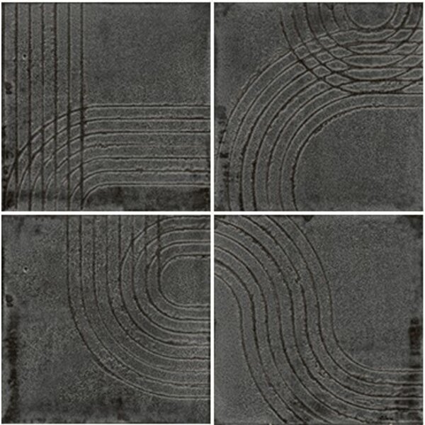 Enso Wabi Graphite 12,5x12,5, afname per doos van 0,556 m²