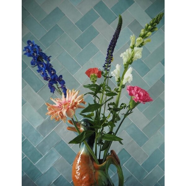 Fez Aqua Gloss 6,2x12,5, afname per doos van 0,484 m²