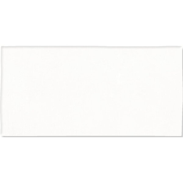 Fez White Matt 6,2x12,5, afname per doos van 0,484 m²