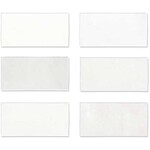 Fez White Matt 6,2x12,5, afname per doos van 0,484 m²