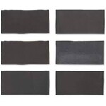 Fez Graphite Matt 6,2x12,5, afname per doos van 0,484 m²