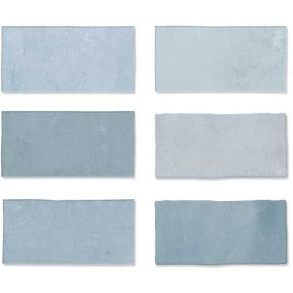 Fez Aqua Matt 6,2x12,5, afname per doos van 0,484 m²