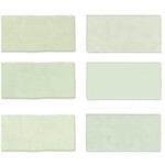 Fez Mint Matt 6,2x12,5, afname per doos van 0,484 m²