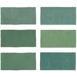 Fez Emerald Matt 6,2x12,5, afname per doos van 0,484 m²