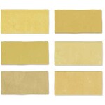 Fez Mustard Matt 6,2x12,5, afname per doos van 0,484 m²