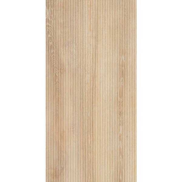 Keope Unica Almond Flute 3D 60x120, afname per doos van 1,44 m²