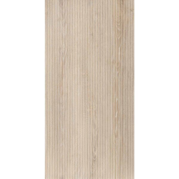 Keope Unica Beige Flute 3D 60x120, afname per doos van 1,44 m²