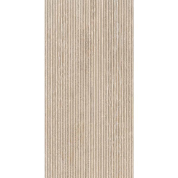 Keope Unica Beige Flute 3D 60x120, afname per doos van 1,44 m²